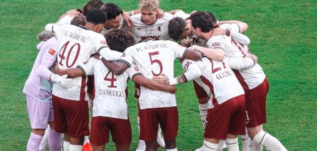 أوغسبورغ يتصدر الدوري الألماني لأول مرة في تاريخه